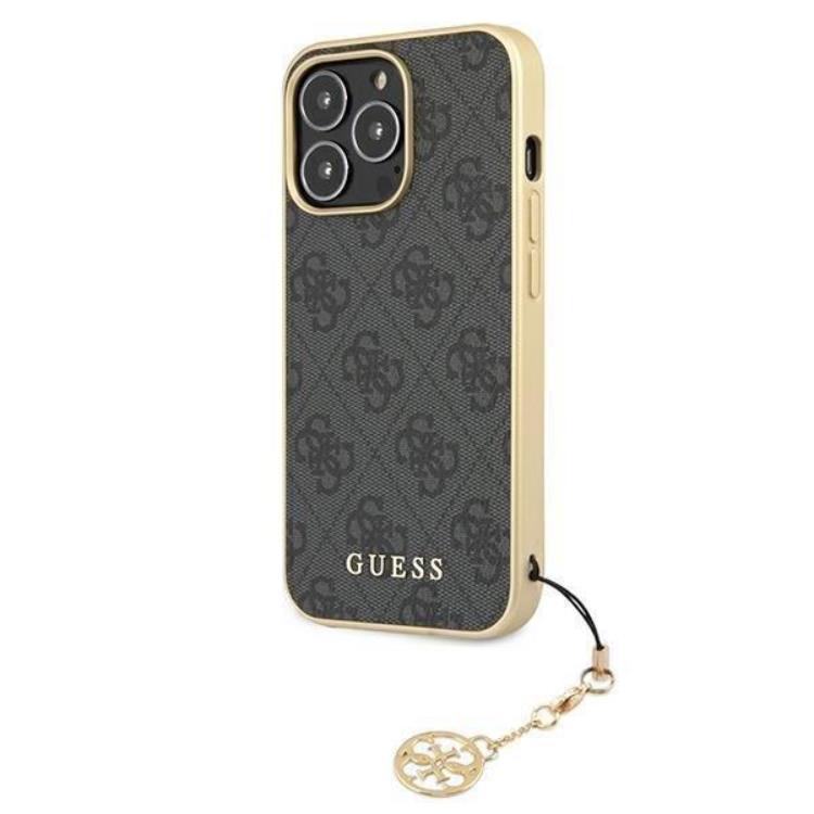 Guess Guess Mobilskal till iPhone 13 Pro Max Charms Collection - Grå