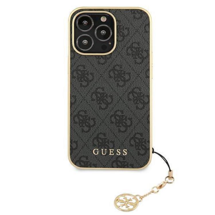Guess Guess Mobilskal till iPhone 13 Pro Max Charms Collection - Grå