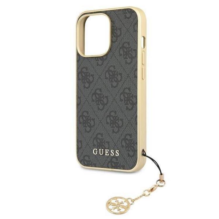Guess Guess Mobilskal till iPhone 13 Pro Max Charms Collection - Grå