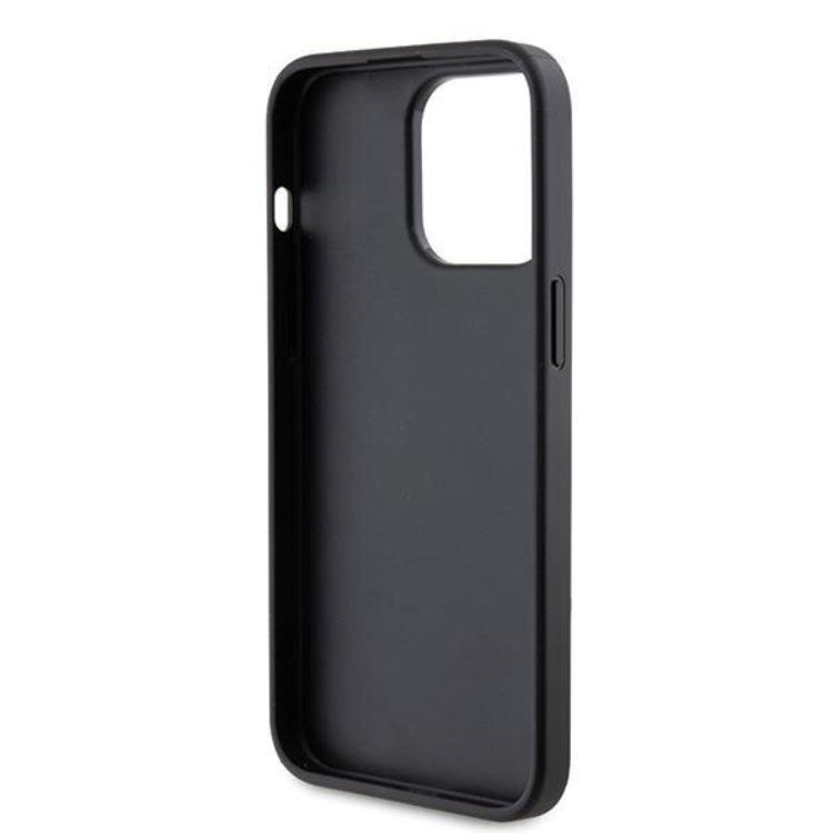 KARL LAGERFELD Karl Lagerfeld iPhone 15 Pro Max Mobilskal Korthållare KC - Svart