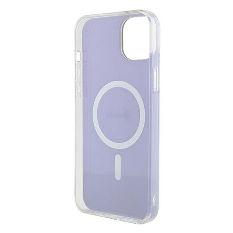 Guess Guess Mobilskal till iPhone 15 Magsafe IML Iridescent - Lila