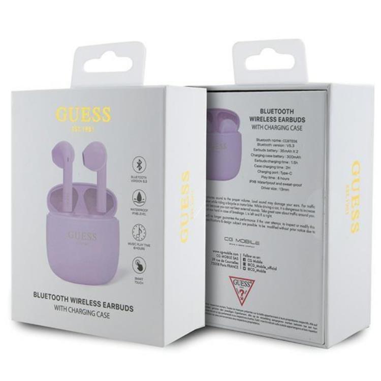 Guess Guess TWS EST Logo Bluetooth In-Ear Hörlurar+Dockingsstation