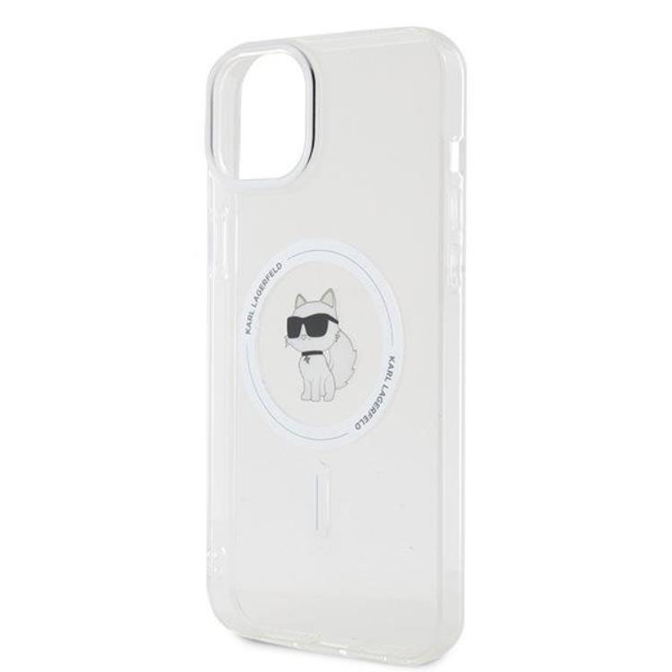 KARL LAGERFELD Karl Lagerfeld Mobilskal till iPhone 15 Plus Magsafe IML - Clear