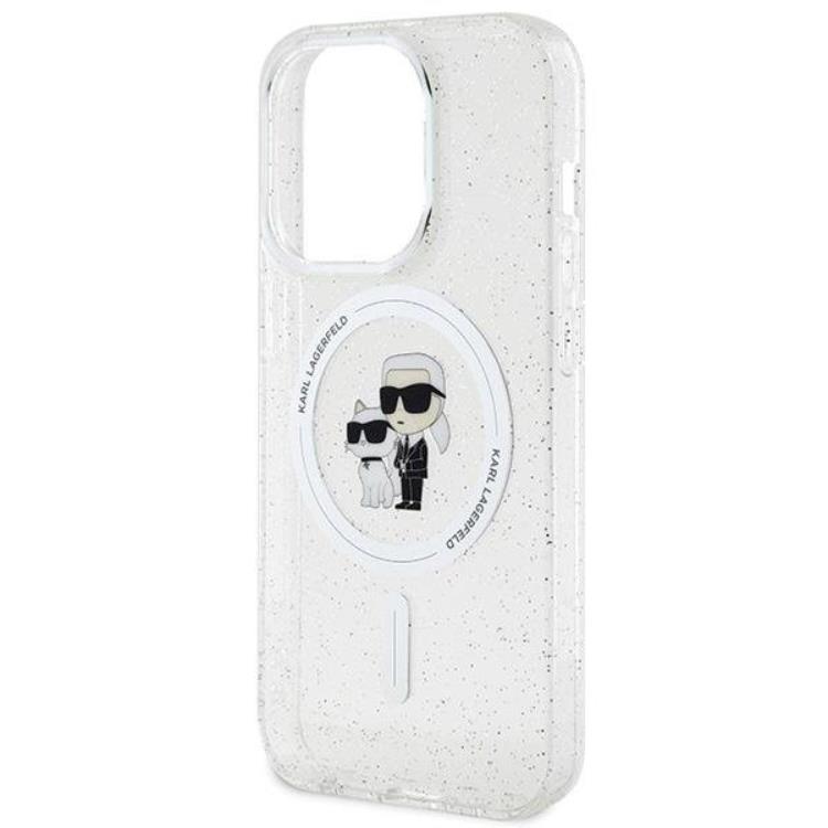 KARL LAGERFELD KARL LAGERFELD Mobilskal till iPhone 15 Pro Magsafe Glitter