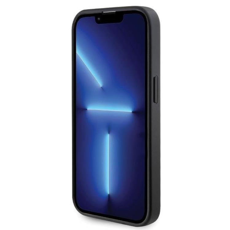 Guess Guess Mobilskal till iPhone 14 Pro Magsafe Saffiano - Svart