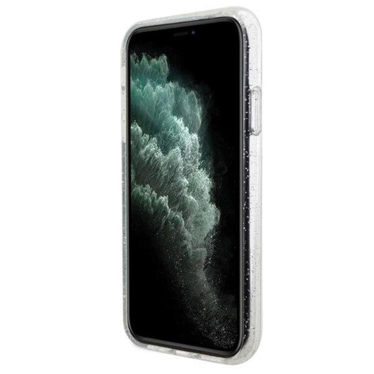 KARL LAGERFELD KARL LAGERFELD Mobilskal till iPhone 11/XR Magsafe Glitter - Clear