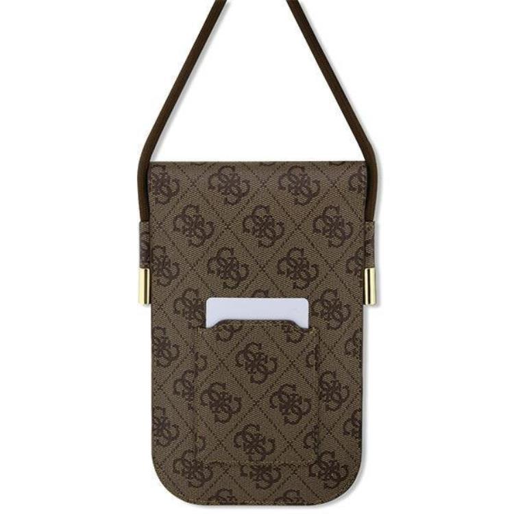 Guess Guess Halsbandsfodral Metall Script Logo - Brun