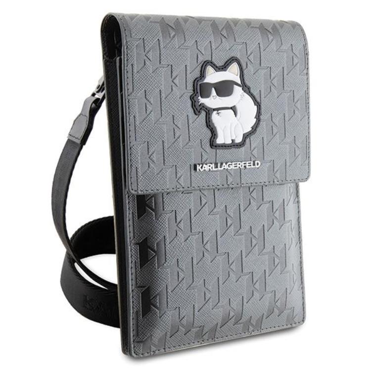 KARL LAGERFELD Karl Lagerfeld Halsbandsfodral Saffiano Monogram Choupette
