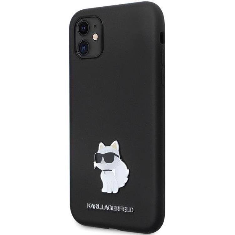 KARL LAGERFELD KARL LAGERFELD Mobilskal till iPhone 11/XR Silikon C Metal Pin
