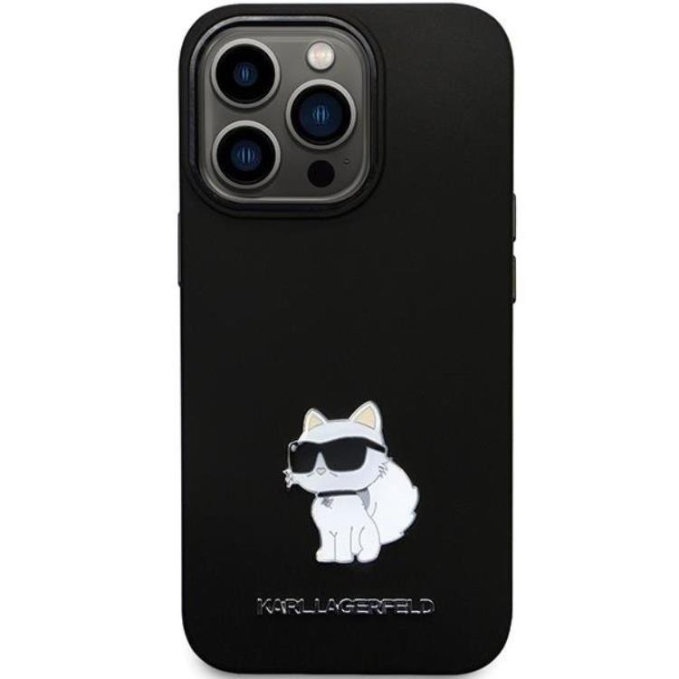 KARL LAGERFELD KARL LAGERFELD Mobilskal till iPhone 14 Pro Max Silikon C Metal Pin