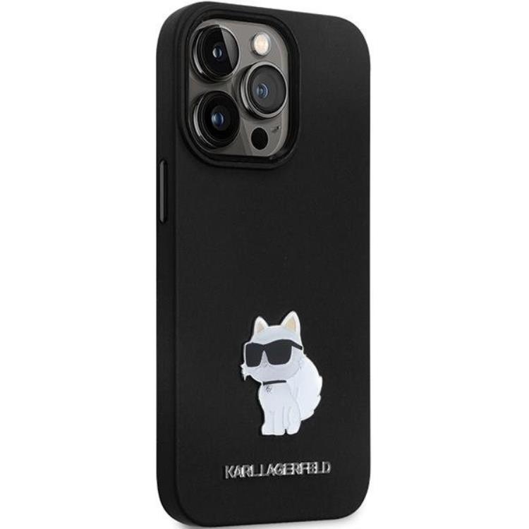 KARL LAGERFELD KARL LAGERFELD Mobilskal till iPhone 14 Pro Max Silikon C Metal Pin