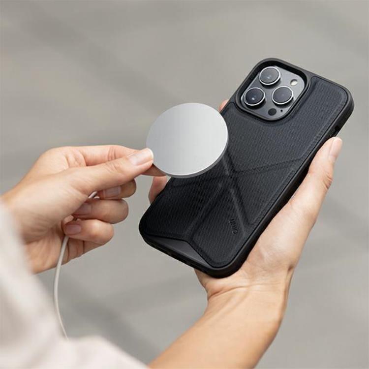 UNIQ UNIQ Mobilskal till iPhone 15 Pro Magsafe Transforma - Blå