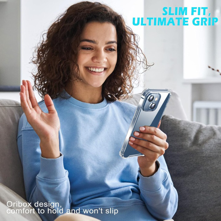 Boom of Sweden BOOM Mobilskal till iPhone 15 Plus Shockproof TPU - Clear