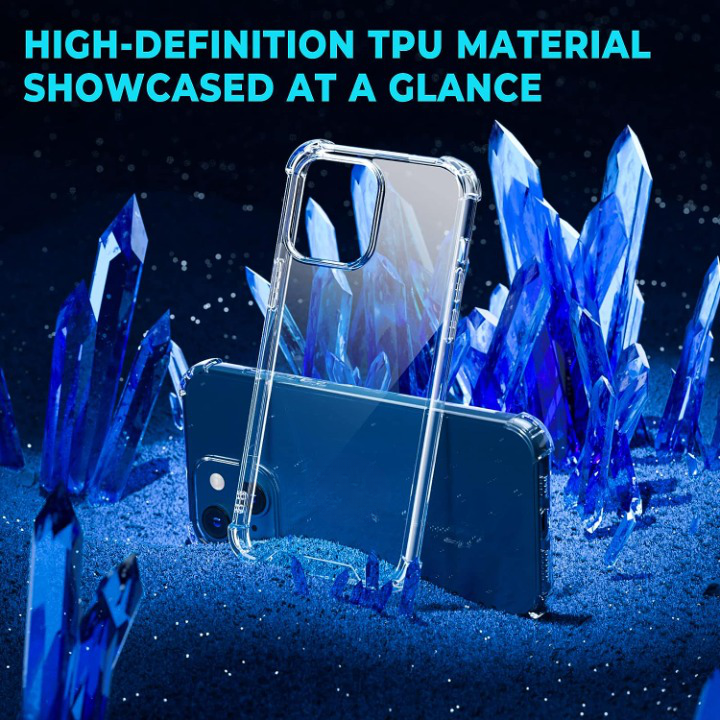 Boom of Sweden BOOM Mobilskal till iPhone 15 Plus Shockproof TPU - Clear