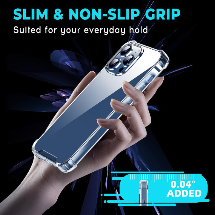 Boom of Sweden BOOM Mobilskal till iPhone 15 Pro Shockproof TPU - Clear