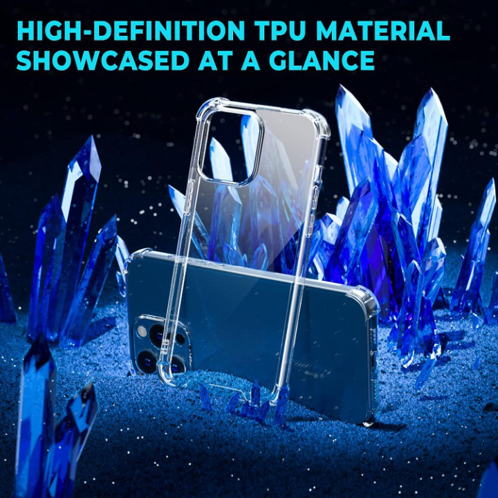 Boom of Sweden BOOM Mobilskal till iPhone 15 Pro Shockproof TPU - Clear