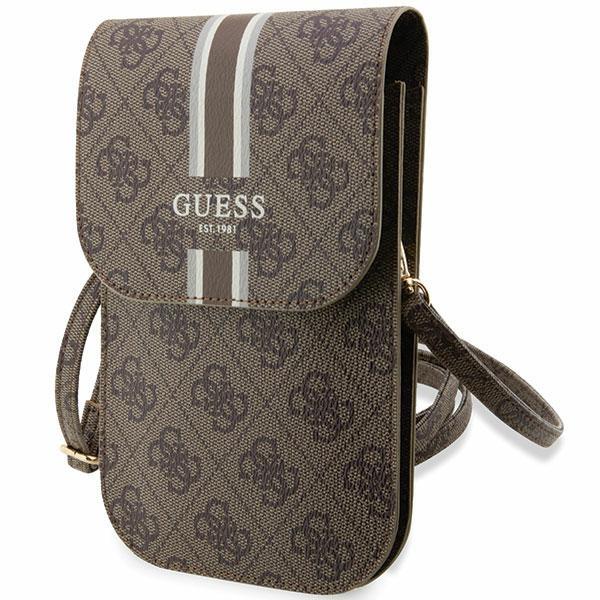Guess Guess Halsbandsfodral Stripes - Brun