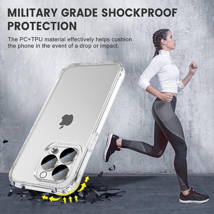 Boom of Sweden [3in1] BOOM iPhone 14 Pro Skal Härdat Glas Kameralinsskydd