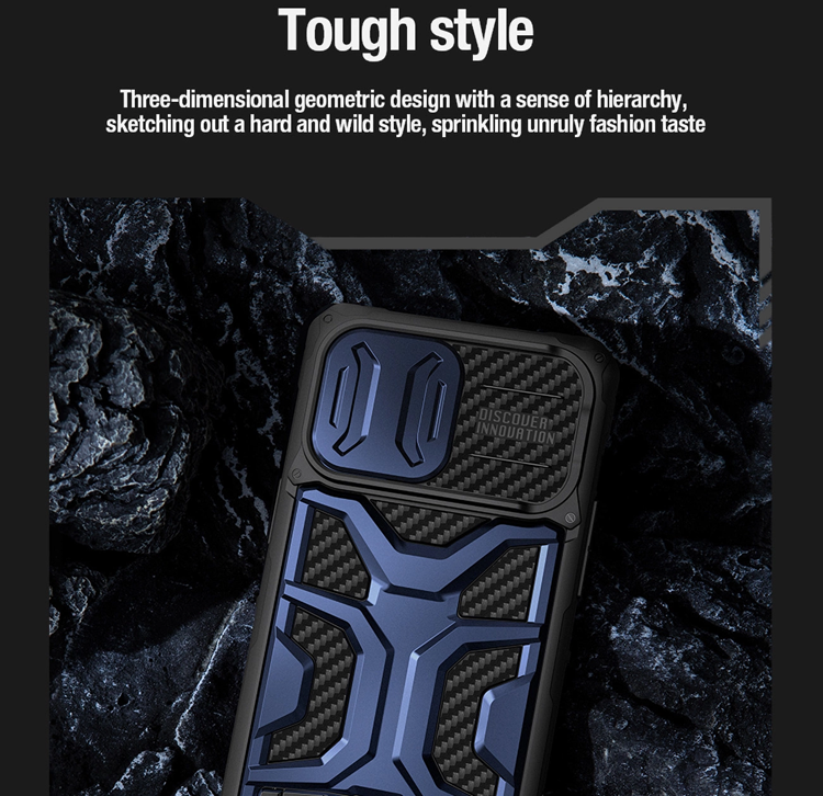 Nillkin Nillkin Mobilskal till iPhone 14 Pro Adventurer Pro - Svart