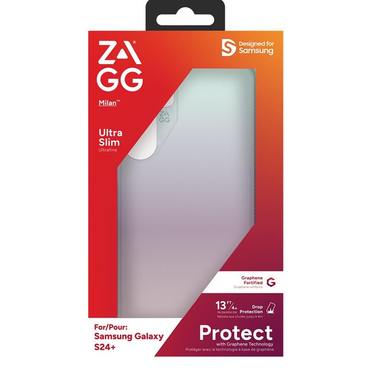 Zagg ZAGG Mobilskal till Galaxy S24 Plus Milan - Grön/ Iridescent