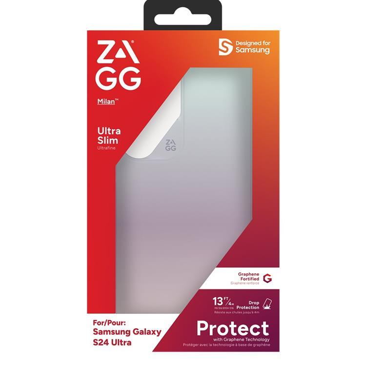 Zagg ZAGG Mobilskal till Galaxy S24 Ultra Milan - Grön/ Iridescent