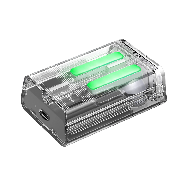 Joyroom Joyroom TWS Trådlösa Hörlurar IceLens Series med LED-Lampor - Svart