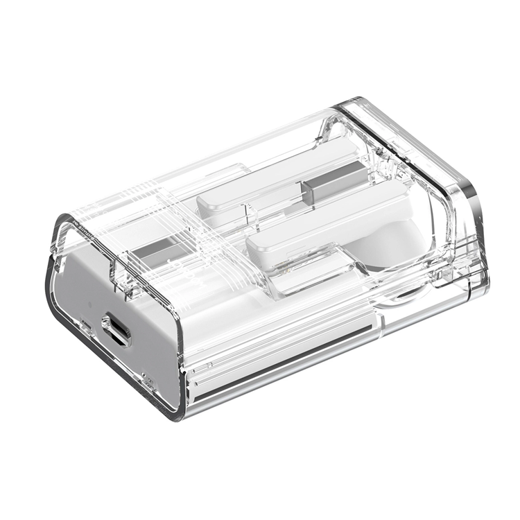 Joyroom Joyroom TWS Trådlösa Hörlurar IceLens Series med LED-Lampor - Vit