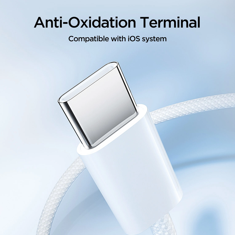 Joyroom Joyroom USB-C till USB-C Kabel Ben Series 60W 1m - Vit