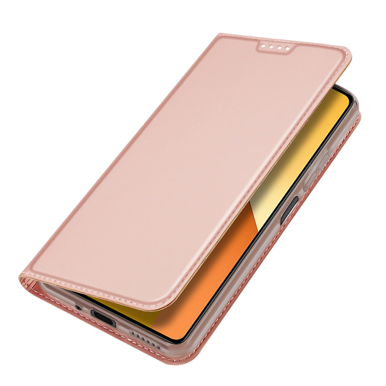 Dux Ducis DUX DUCIS Skin Pro Xiaomi Redmi Note 13 5G Plånboksfodral PU Läder - Rosa