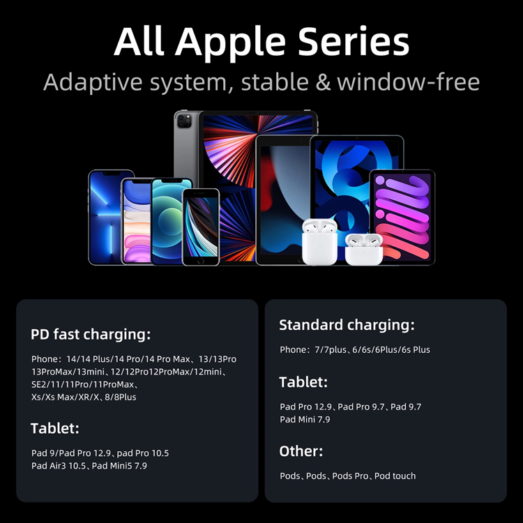 Joyroom Joyroom Angled USB-C till Lightning kabel 20W 1.2m - Blå