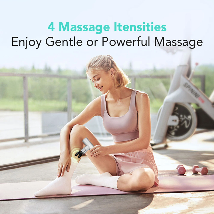 SKG SKG F3 Lite Massagepistol För Hela Kroppen - Silver