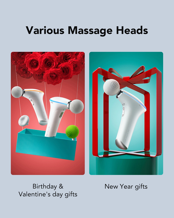 SKG SKG F5-EN Massagepistol För Hela Kroppen - Vit