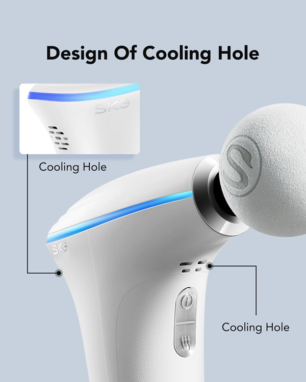 SKG SKG F5-EN Massagepistol För Hela Kroppen - Vit