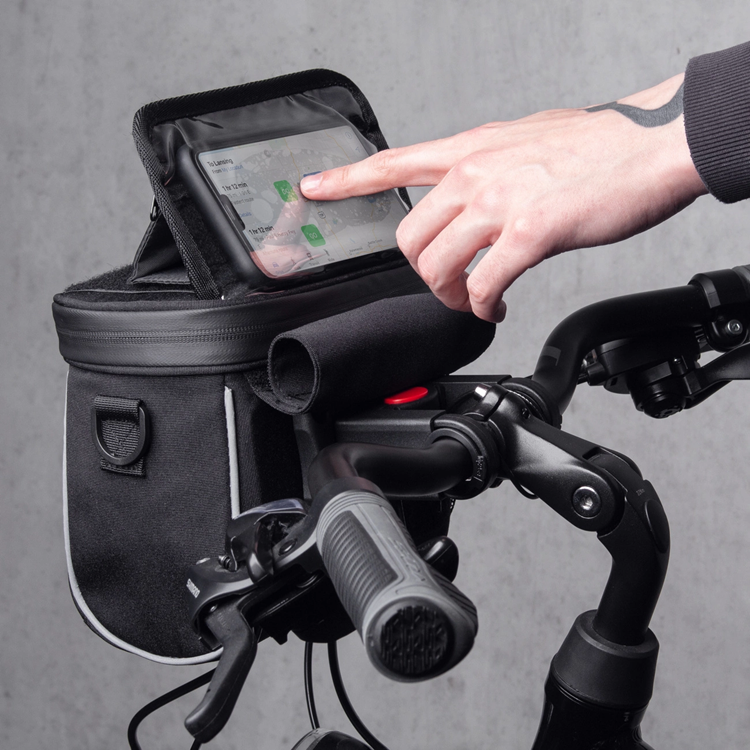 Wozinsky Wozinsky cykelstyr Väska WBHBB-01 4L - Svart