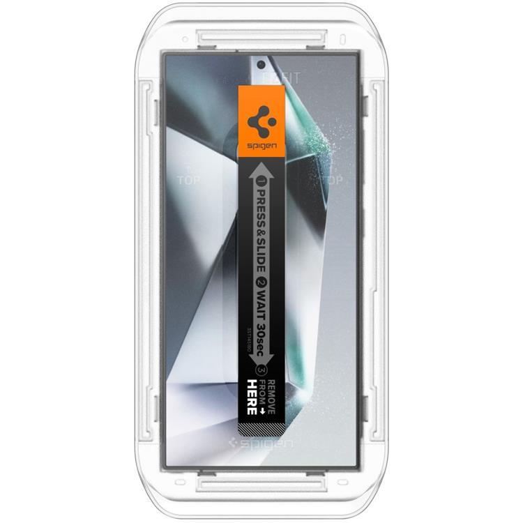 Spigen Spigen 2-Pack Galaxy S24 Ultra Härdat Glas Skärmskydd Privacy