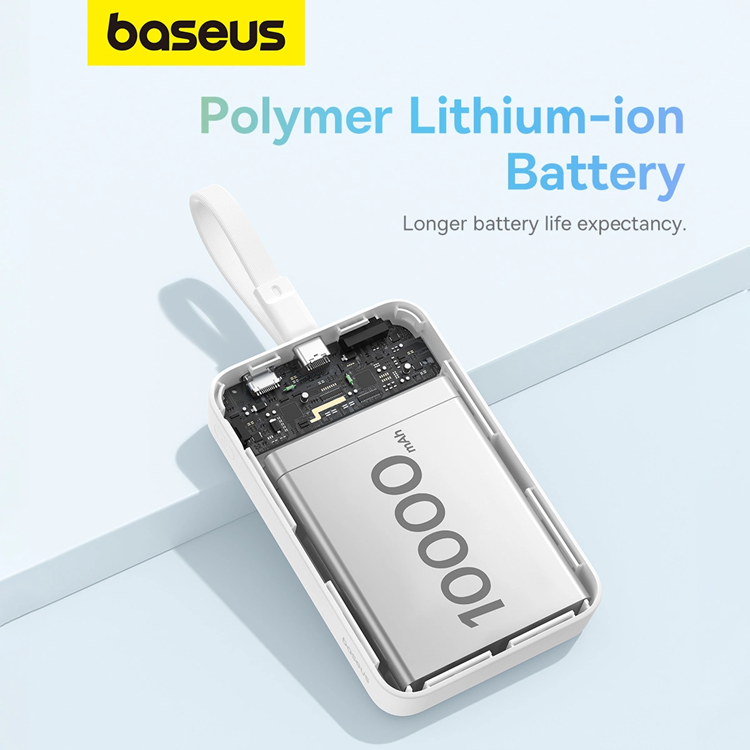BASEUS Baseus Magnetic Mini MagSafe 10000mAh 20W Powerbank - Vit