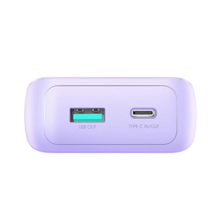 Joyroom Joyroom Powerbank 10000mAh 30W med Lightning/USB-C Kablar - Lila