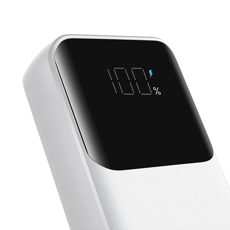 Joyroom Joyroom Powerbank 10000mAh 30W med Lightning/USB-C Kablar - Vit