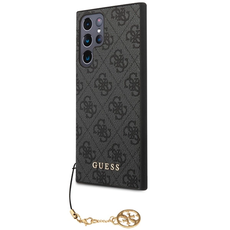 Guess Guess Mobilskal till Galaxy S24 Ultra Charms Collection - Svart