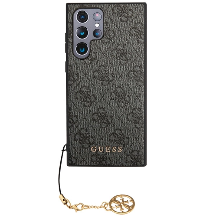 Guess Guess Mobilskal till Galaxy S24 Ultra Charms Collection - Svart