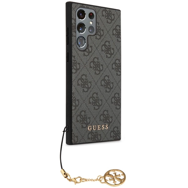 Guess Guess Mobilskal till Galaxy S24 Ultra Charms Collection - Svart