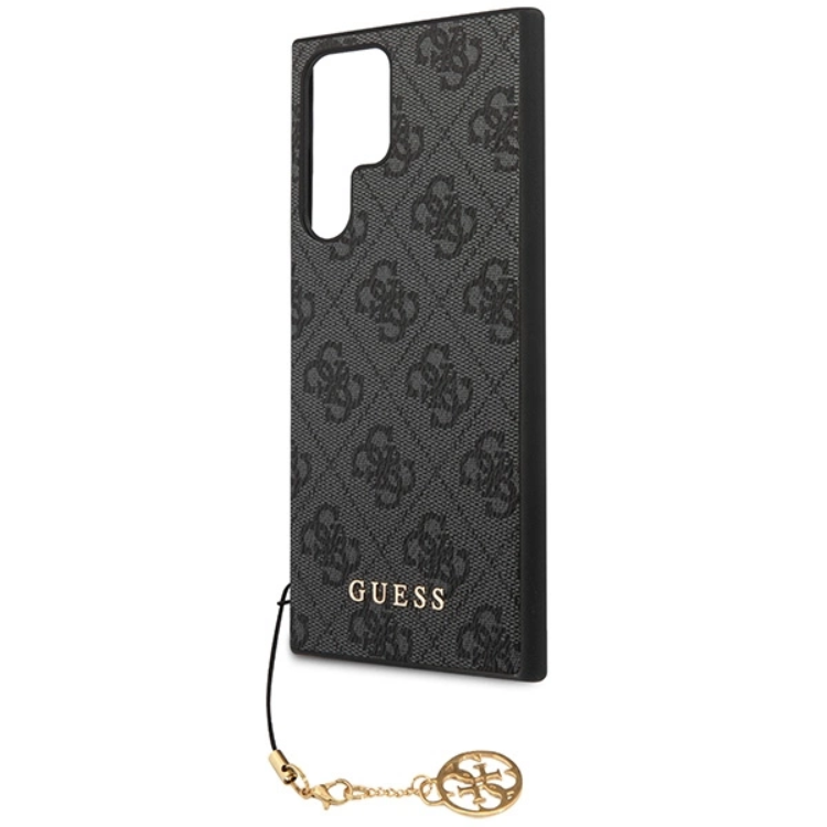 Guess Guess Mobilskal till Galaxy S24 Ultra Charms Collection - Svart