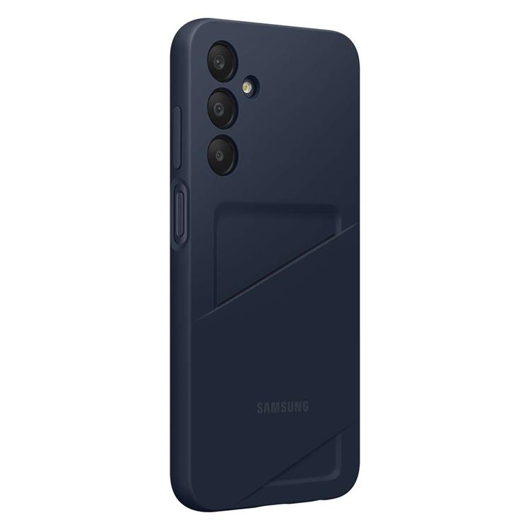 Samsung Mobilskal till Samsung Galaxy A15/A15 5G Korthållare - Svart/Blå