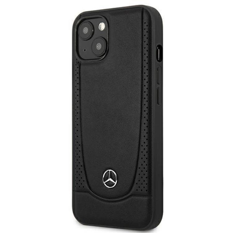 Mercedes Mercedes Mobilskal till iPhone 15 Plus Läder Urban - Svart