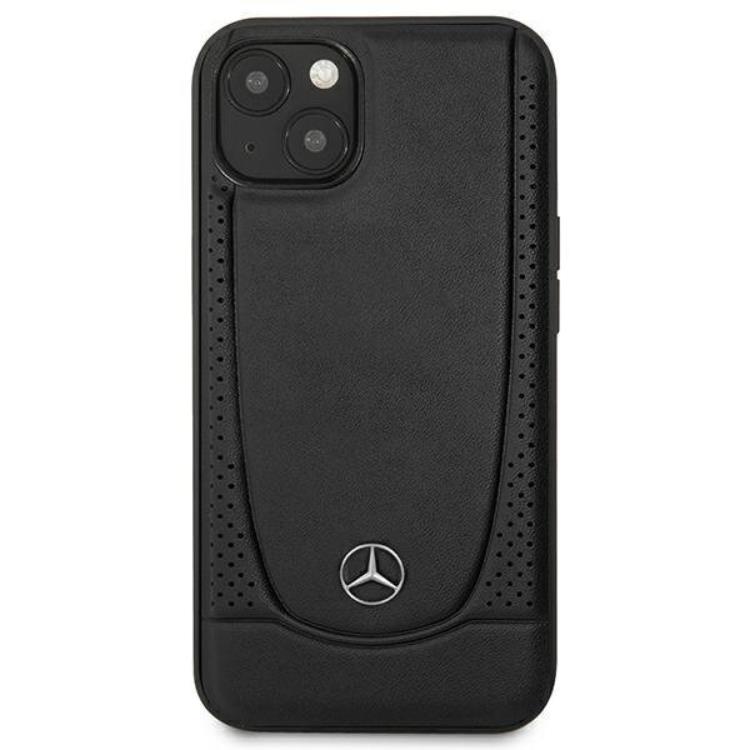 Mercedes Mercedes Mobilskal till iPhone 15 Plus Läder Urban - Svart