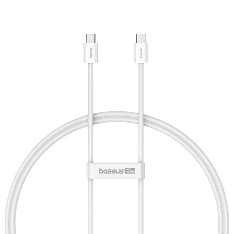 BASEUS Baseus USB-C till USB-C kabel Superior 30W 480Mb/s kabel 2m - Vit