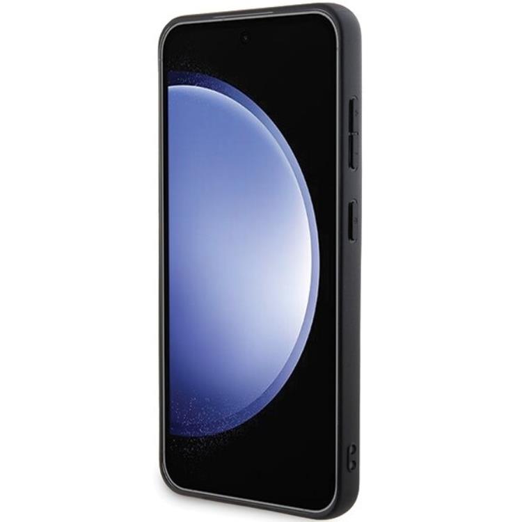 BMW BMW Mobilskal till Galaxy S24 Plus Läder Carbon - Svart