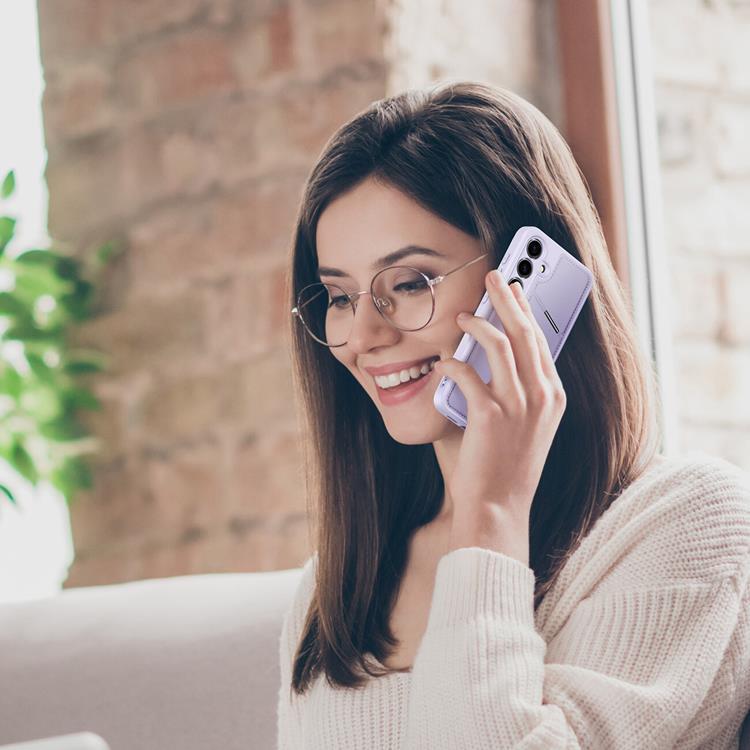 Dux Ducis Dux Ducis Mobilskal till Galaxy S24 Magsafe Korthållare Rafi II - Lila