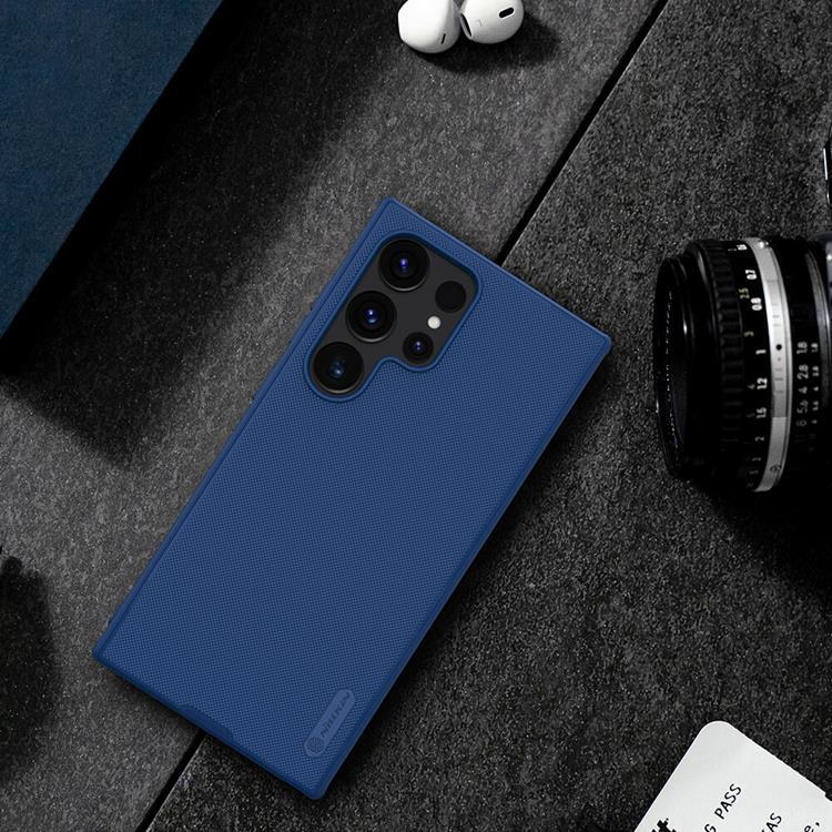 Nillkin Nillkin Mobilskal till Galaxy S24 Ultra Super Frosted Shield Pro - Blå