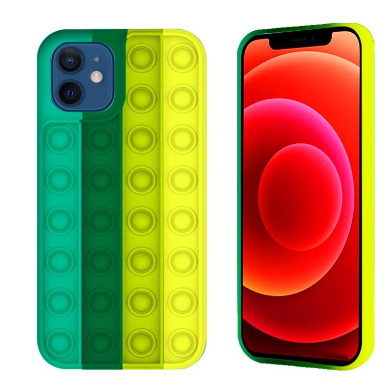 OEM Mobilskal till iPhone 13 Pop it Fidget Multicolor - Mörkgrön
